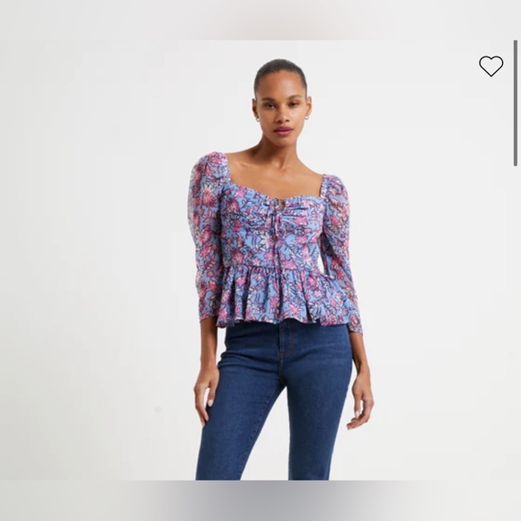 French Connection Fontini Recyled Hallie Halter Top XS - Picture 4 of 4